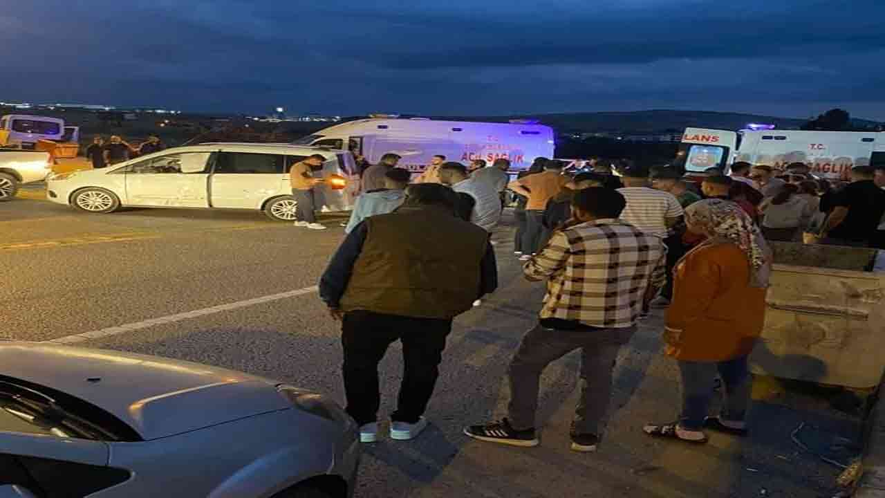 Ankara Elmadağ'da trafik kazası! Motosikletle araba çarpıştı: 2 yaralı