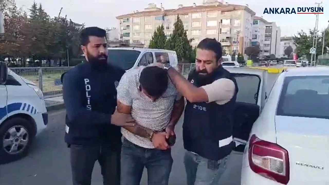 Ankara'da dolmuş tacizcisi polis tarafından yakalandı!