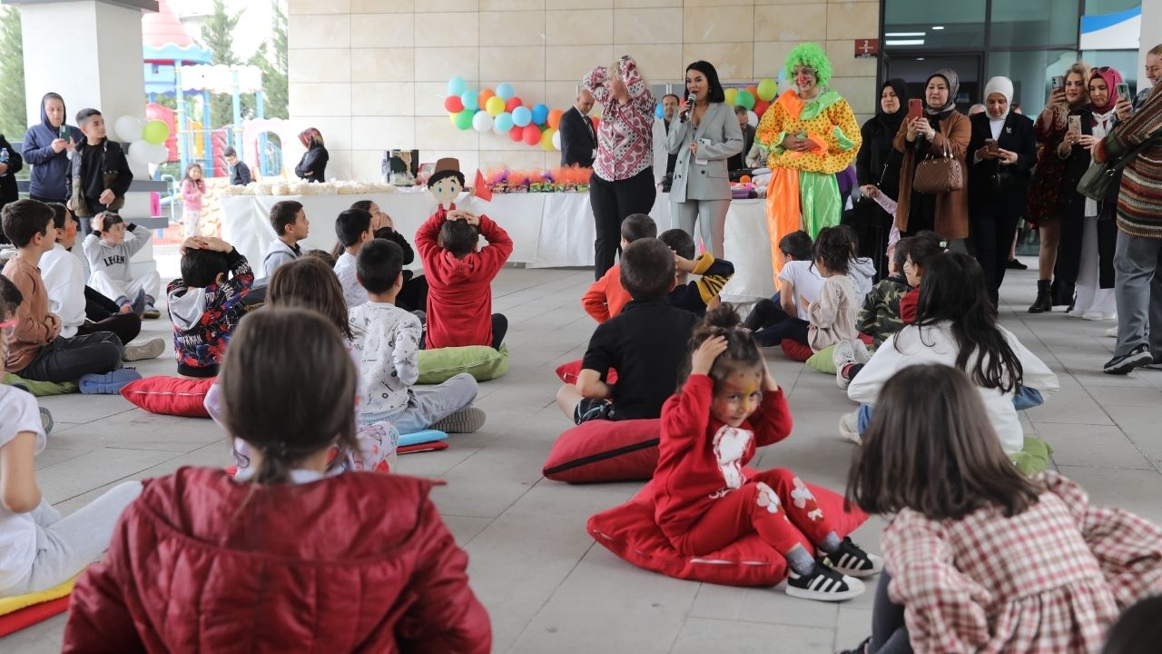 Etimesgut Belediyesi çocuklar için eğlenceli aktivite düzenledi!