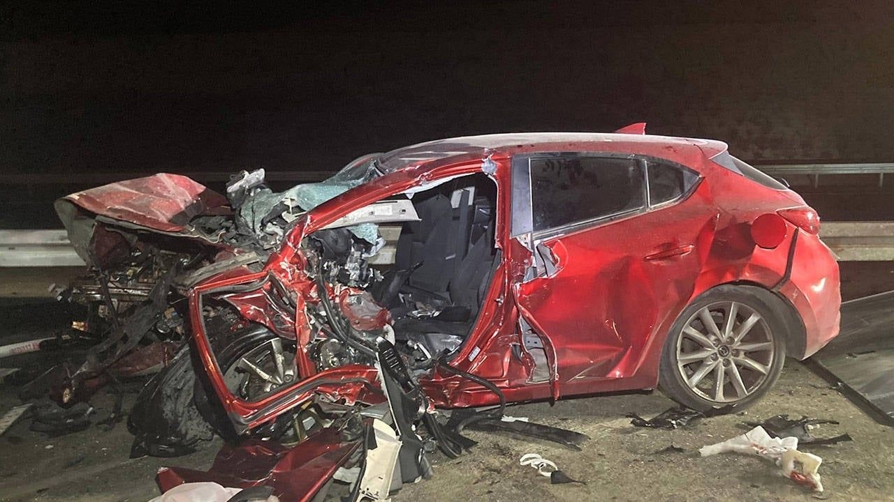 Ankara'da korkunç kaza! 4 kişi hayatını kaybetti, 1 yaralı