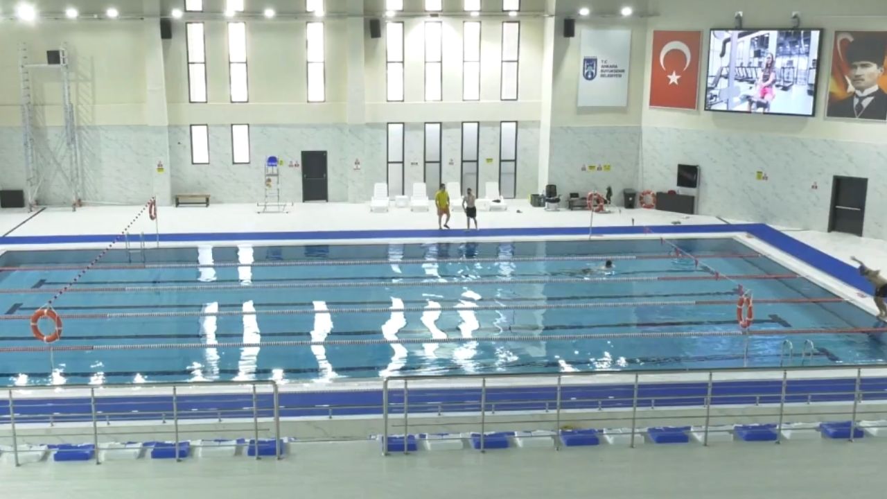 Sincan Atatürk Yüzme Havuzu ve Spor Kompleksi kayıtları başladı!