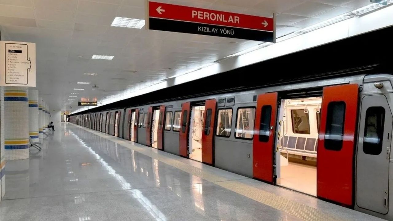 EGO, Kızılay metrosu arıza nedeniyle kapatıldığını duyurdu!