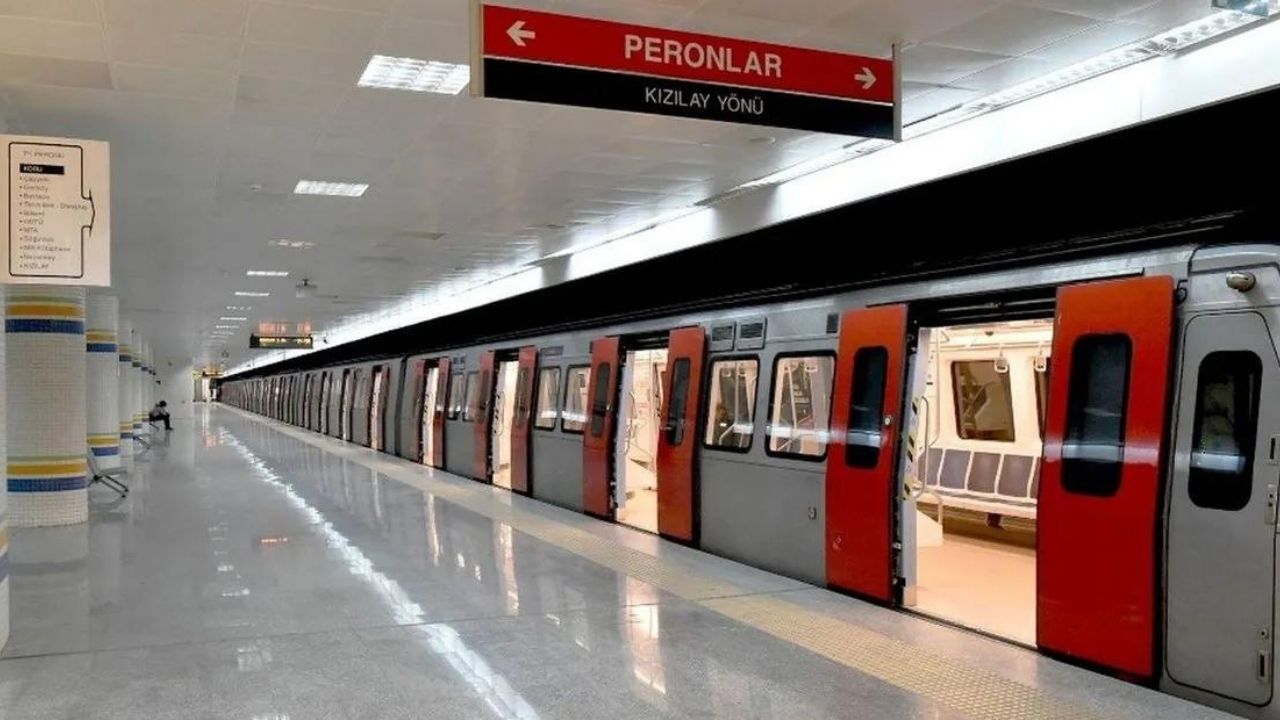 Ankara Ümitköy metro istasyonunda bir kişi canına kıydı